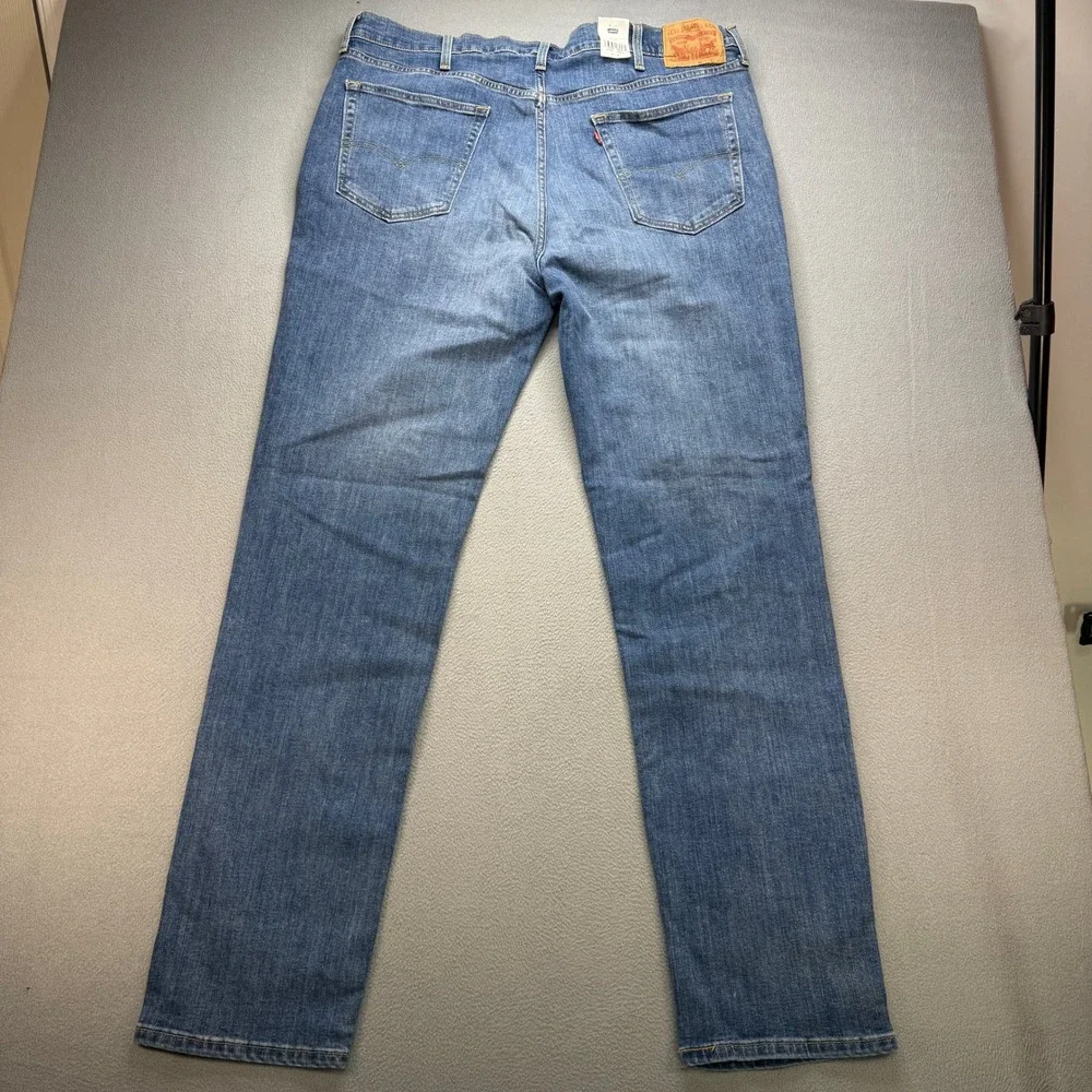 Levis 541 Athletic Taper Jeans Mens 42x36 Blue Cotton Stretch Workwear Classic